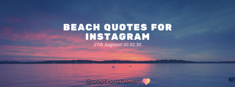 Beach Quotes for Instagram